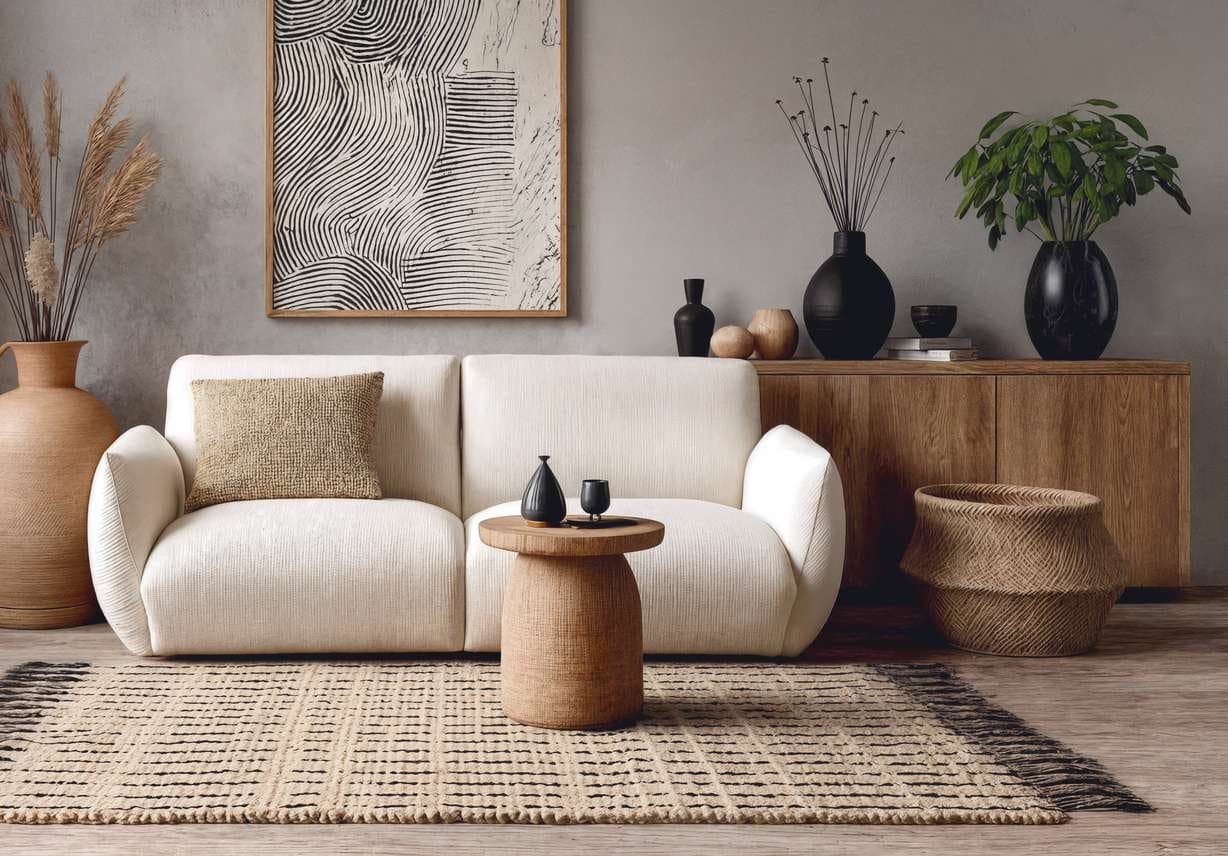 A bright, open living room with space to move
